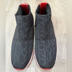 DKNY Mylo women Black/White/Red Shoes